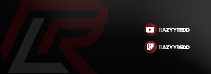 LazyyRedd Banner